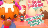 NUM NOMS YUMMY CICI'S EGG DECORATION CONTEST WEBISODE PART 1
