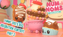 NUM NOMS YUMMY CICI'S EGG DECORATION CONTEST WEBISODE PART 2