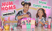 NUM NOMS UNBOXED! SNACKABLES SNOW CONES MAKER | SEASON 3 EP. 7