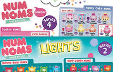 Num Noms Series 4 & Lights Series 2 Collector Menu