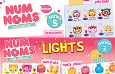 Num Noms Series 5 & Lights Series 3 Collector Menu