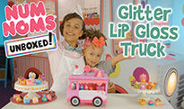 NUM NOMS UNBOXED! GLITTER LIP GLOSS TRUCK | SEASON 2 EP. 1
