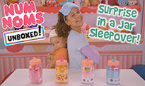 NUM NOMS UNBOXED! SURPRISE IN A JAR SLEEPOVER! | SEASON 2 EP. 5